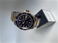 Besozzo - Via XXV Aprile 49 - Orologio Rolex Uomo Submariner  in Acciaio/Oro giallo ROLEX SUBMARINER 16613 ACCIAIO ORO GIALLO PURPLE DIAL X7 FULL SET - ROLEX SUBMARINER 16613 ACCIAIO ORO GIALLO PURPLE DIAL X7 FULL SET